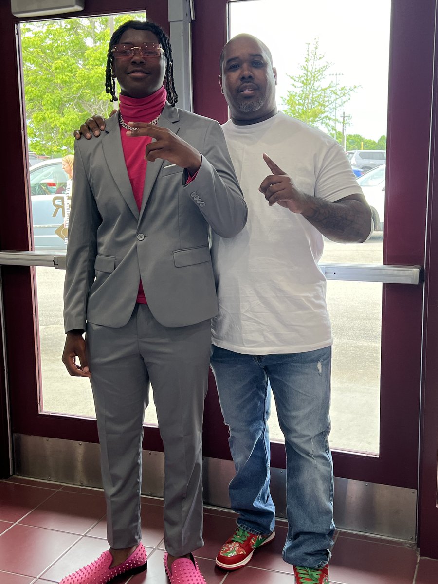 Middle school graduation. On to the next level💪🏾🔥❗️