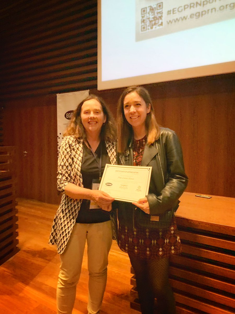 We're pleased to share that we were awarded a @EGPRN research grant at the recent conference in Porto! This funding will be critical in finalizing our checklist for evaluating and monitoring the implementation of #virtualconsultations in #primarycare.