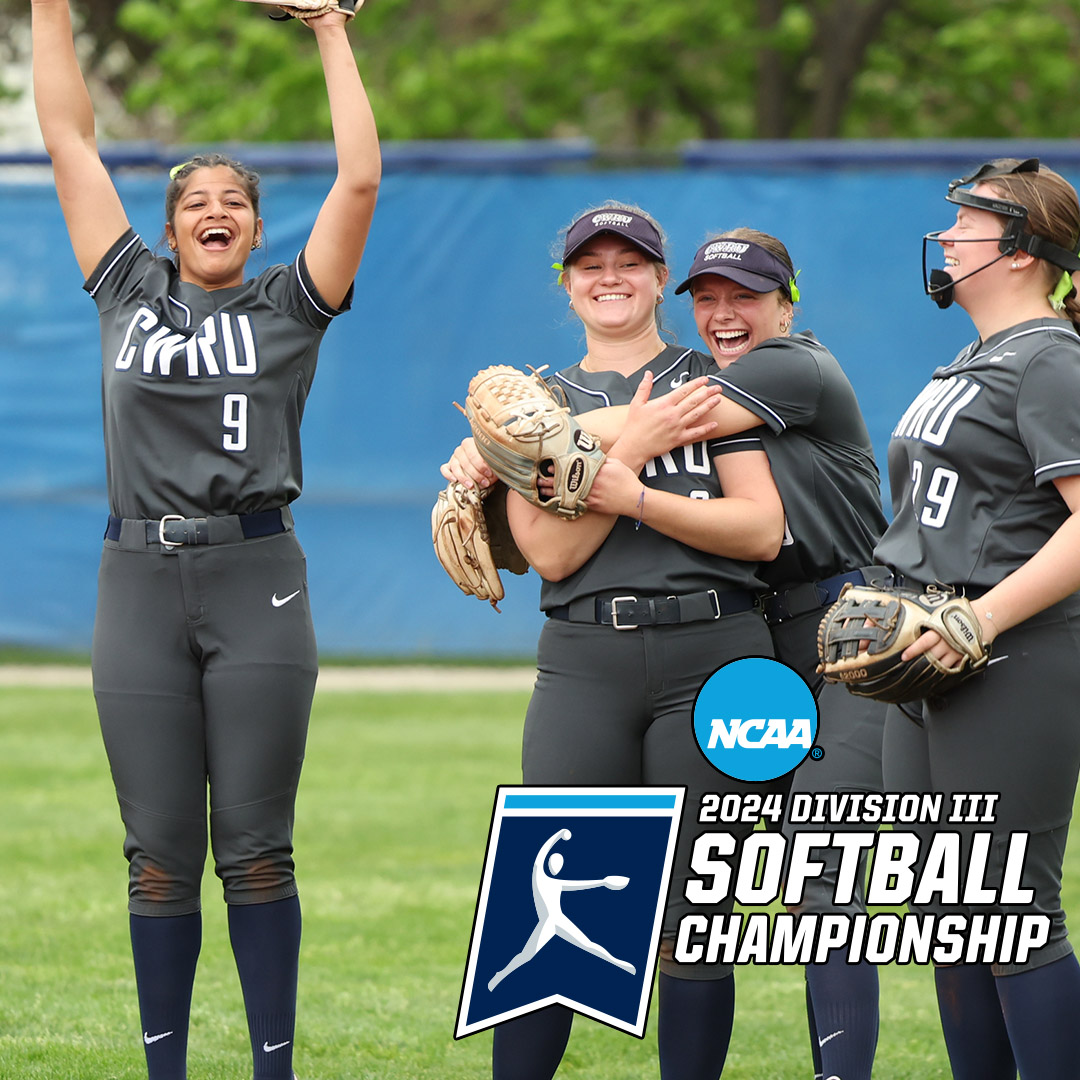 That feeling when you're hosting the NCAA Regional for the 3rd year in a row! @CWRU_Softball will host Calvin, Dominican, Penn St. Behrend from May 16-18 for the regional round of the 2024 NCAA Division III Softball Championship More information to come #CWRU #BlueCWRU #d3sb