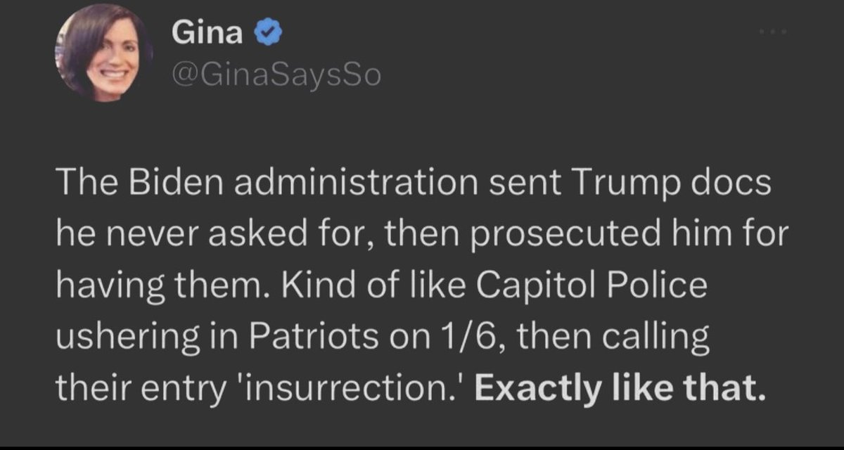 Gina with the post of the day! That’s exactly what it is like. No matter- President Trump is still leading at the Polls and having massive rallies in his support. Who agrees with Gina 100%? 🙋‍♂️👇