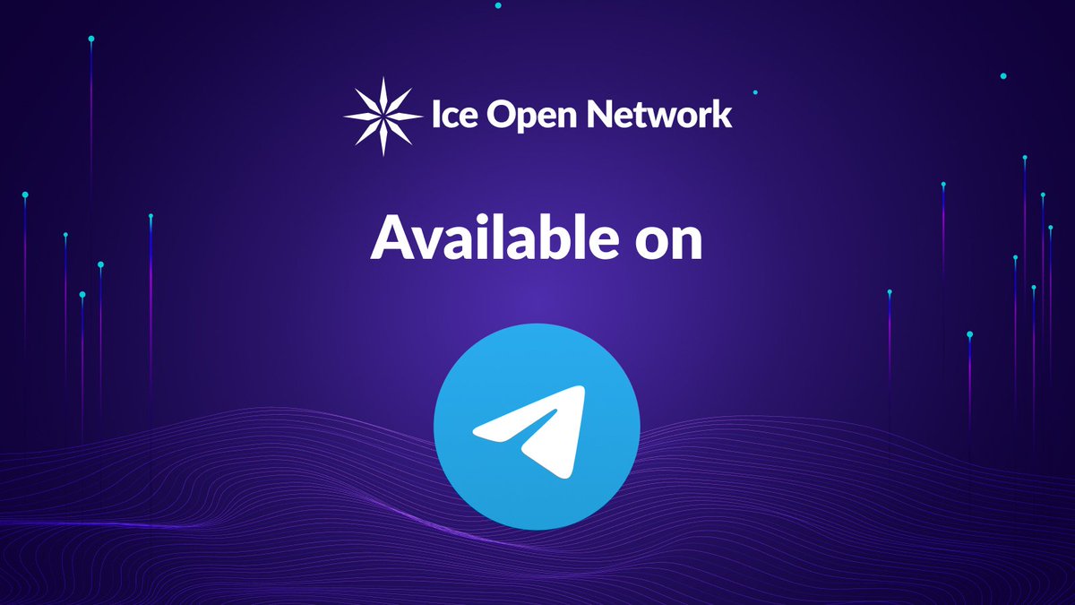 Update from #IceNetwork

We've integrated #TapToMine technology  with Telegram. 

🌟 This update is to help us achieve a target of 50m users in anticipation of our mainnet launch.

Users can access Tap-to-Mine
on 👇
✅ Android Play Store & APK
✅ Mobile Web Browsers
✅ Telegram