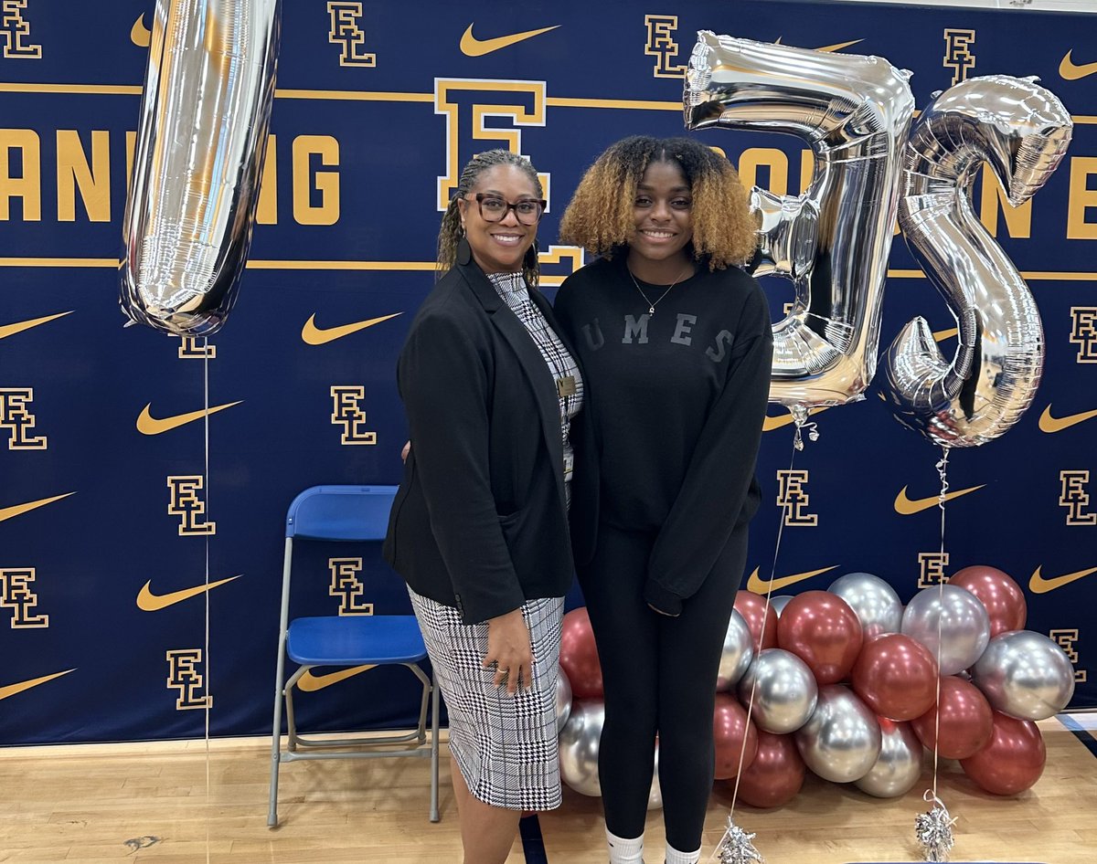 The last “Athletic Signing Day” @ELHS_HCS happened today for one of the most intelligent and athletic young ladies I know. We’re excited that Gabby gets to play her favorite game of Volleyball at UMES on academic and athletic scholarships!
#GirlPower💪🏽