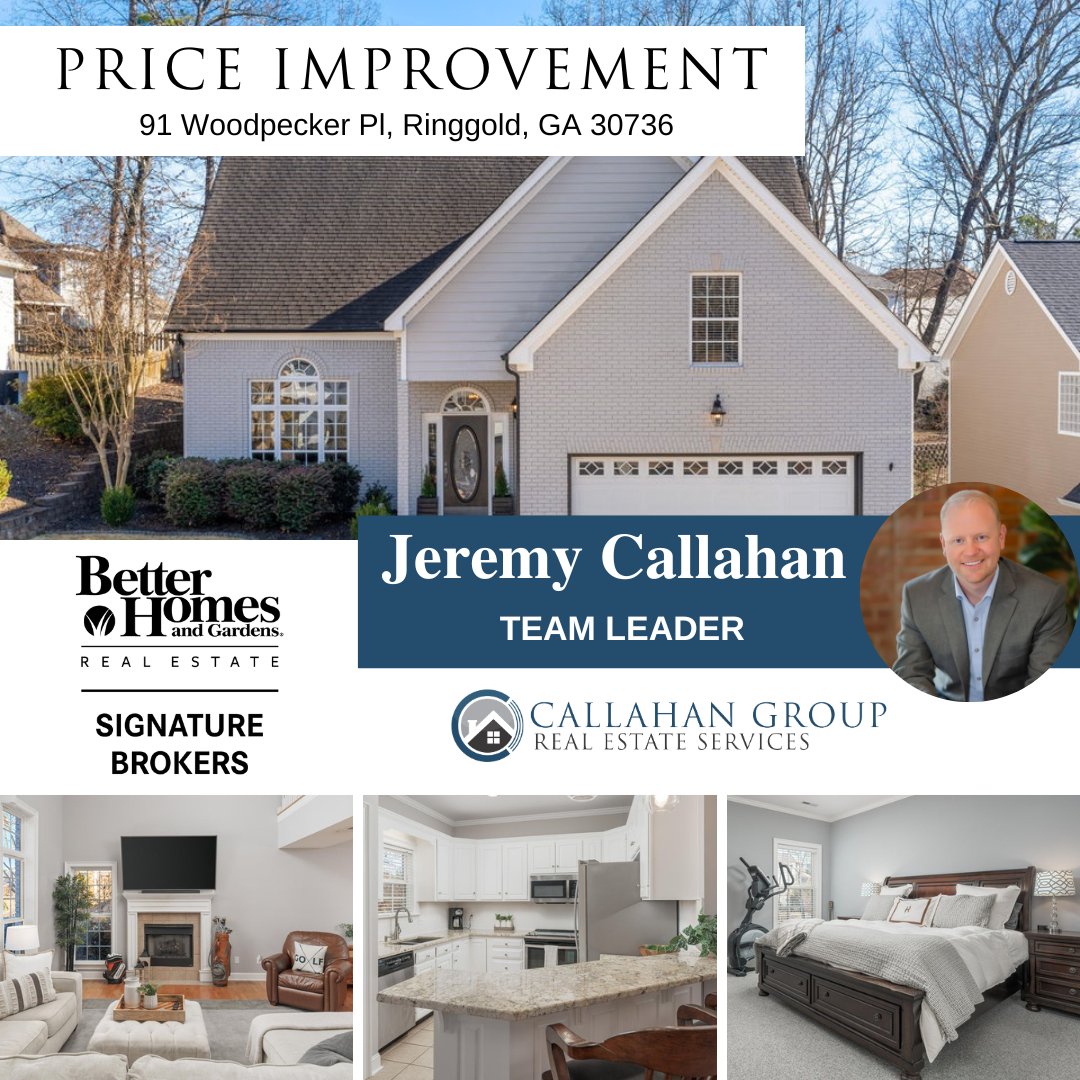 🏡✨ Exciting news! The listing just got better with a price improvement. Don't miss out on this amazing opportunity!🤝 Contact us today! 📲

#priceimprovement #selling #TheCallahanGroup #chattanooga #realestate #realestateagent #realtor #BHGRESignatureBrokers #buying #homes