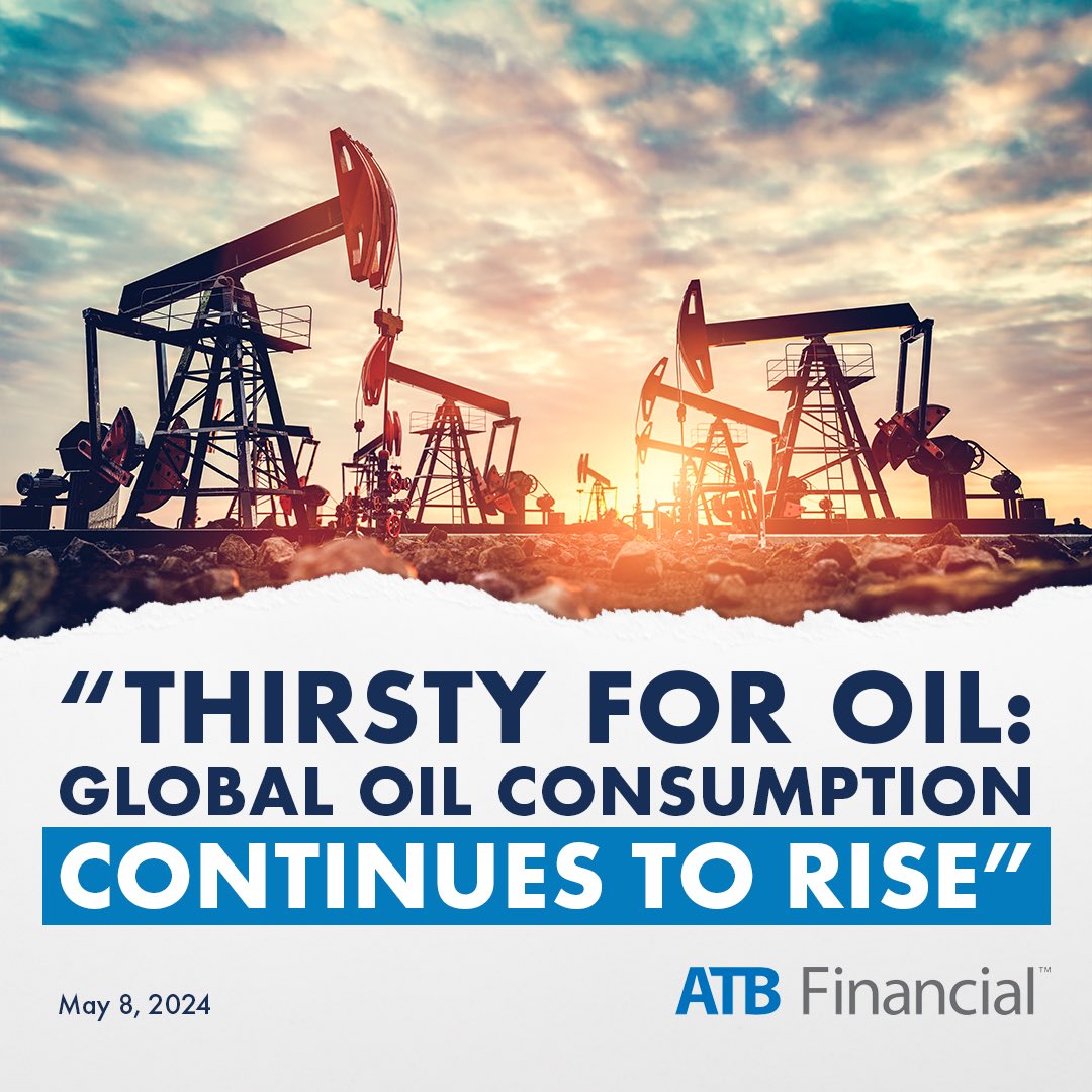 “If the world is going to use less oil, it hasn’t happened yet and Canada is helping to meet the demand.” - Rob Roach, ATB Economics Read More: atb.com/company/insigh…