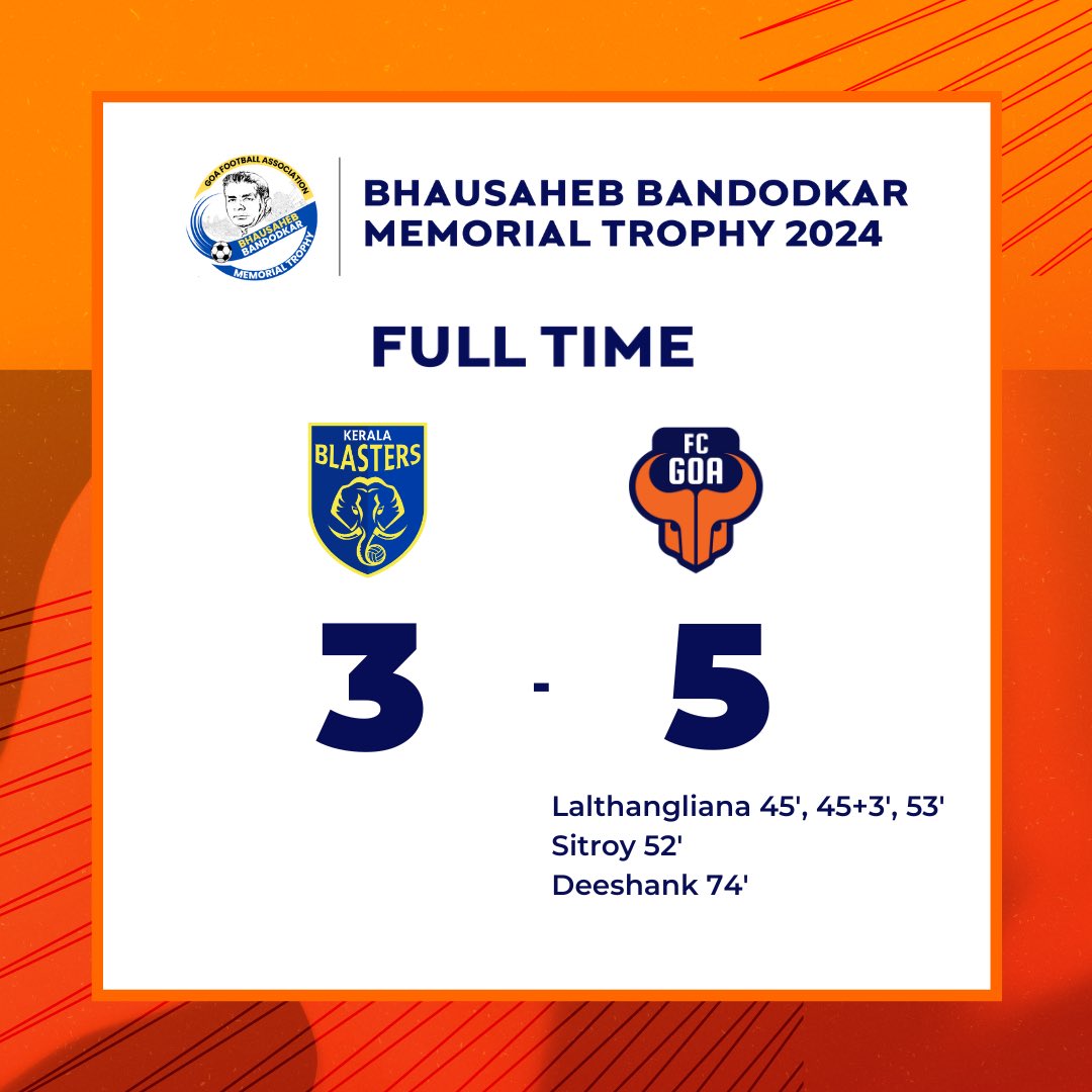 Goals galore at the Duler Stadium as our Young Gaurs storm into the Semi-Finals of the 2024 Bhausaheb Bandodkar Memorial Trophy 🤩🔥