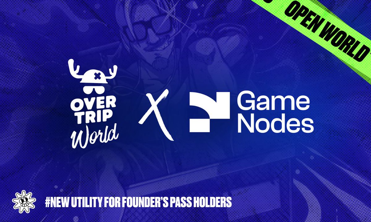 PlayOverTrip's tweet photo. John Trip's crew at @Gamestarter just launched GameChain. And Founder's Pass Holders get that VIP treatment with a Guaranteed WL for GameNodes.💣 

With everyone tryna get in, your wallet needs to be with us on Discord, by May 14th.   

So move your a*s mfers, time's ticking!