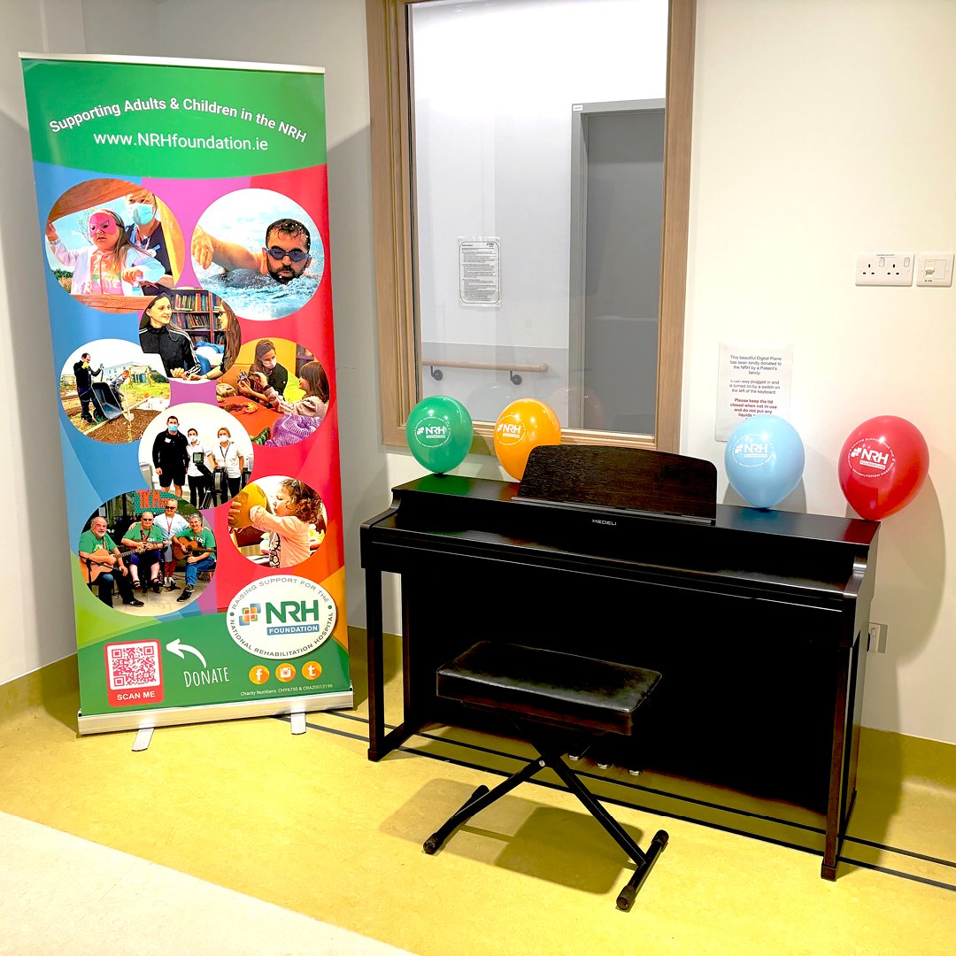 The NRH Music Therapy Service has recently received an extremely generous donation from the O’Brien Family, in acknowledgement of the difference that Music Therapy played in Darren’s rehabilitation journey in the NRH...

Continue reading: nrhfoundation.ie/music-therapy-…

#MusicTherapy