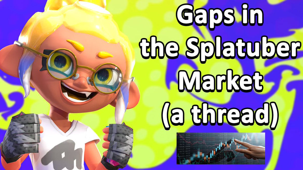 ATTENTION SPLATUBERS AND WANNABE SPLATUBERS

I present to you 3 niches to hop on if you want to be a Splatoon Content Creator.

Like and Retweet please so more people can see i want the most amount of eyes on this as possible