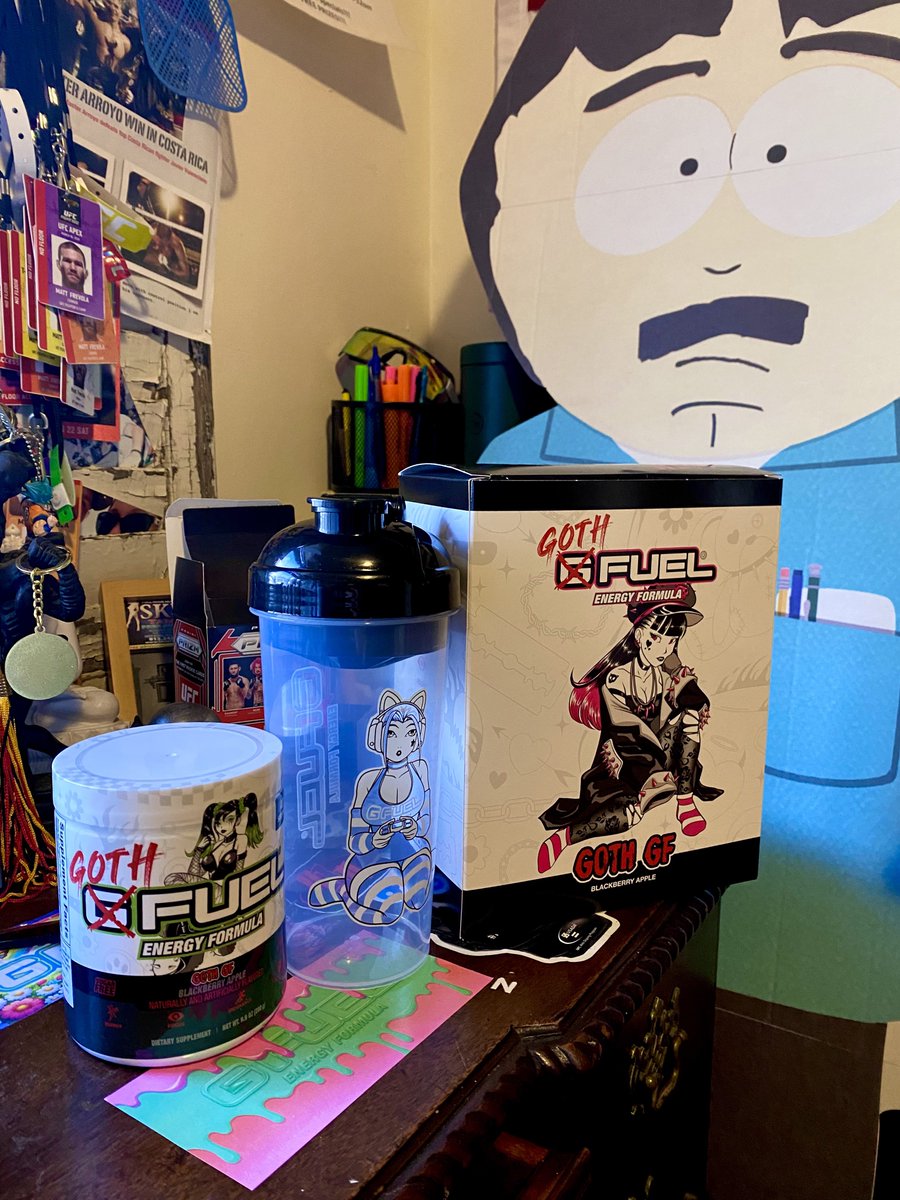 #GFUEL Fam go grip some Goth Fuel & don't forget to use code STEAMROLLA at checkout for 20% off 🖤⛽️🔥