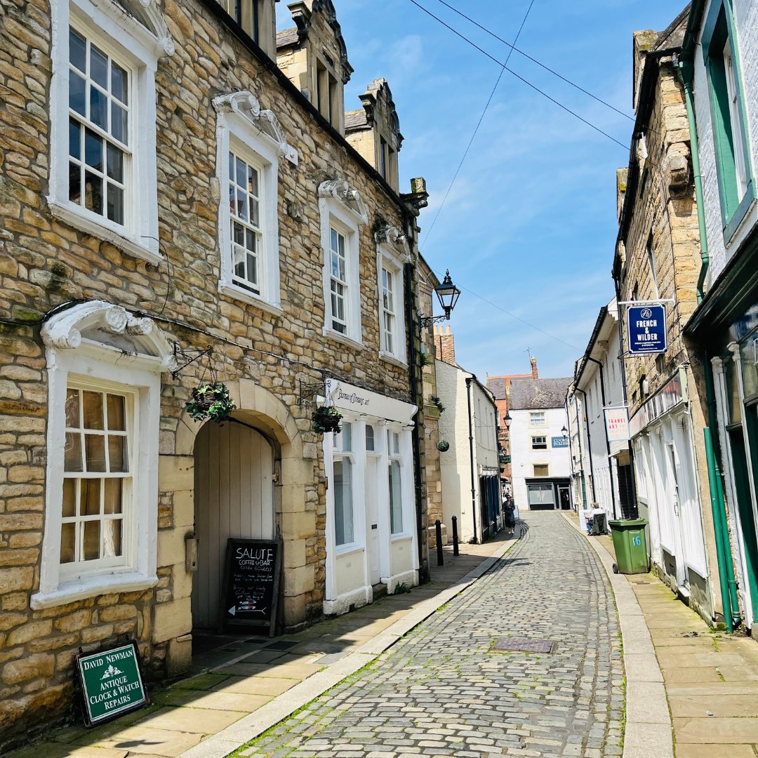 A beautiful day for a lunch time stroll, St Mary's Chare. #inkythinking #hexham #office #beautifulday