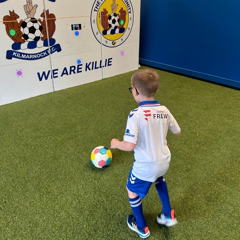 'As a @kilmarnockfc supporter & season ticket holder, Rory was delighted to have his 7th birthday party at Rugby Park. The coaches were fantastic & kept the children happy & engaged.' If you'd like our team to host your next birthday, contact team@killiecommunity.co.uk 📧