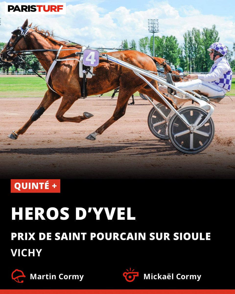 HEROS D’YVEL s’impose dans le #Quinte du jour 🏆 🏁 4-14-1-13-2 Les rapports bit.ly/45ug5Tk