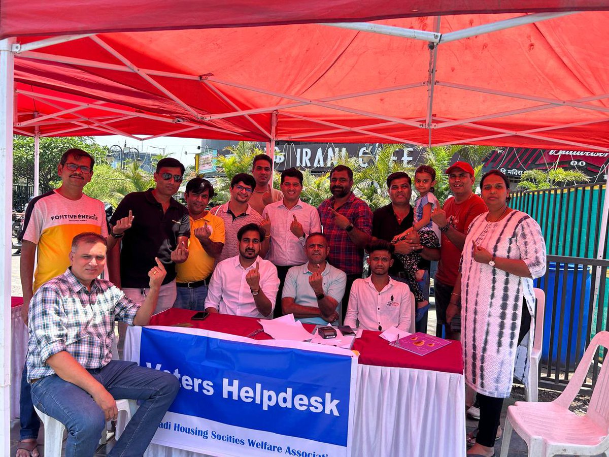 <a href="/KhswaPune/">KHSWA, Pune</a> <a href="/dusadsumit/">Sumit Dusad</a> <a href="/dypatil4u/">Deepak Patil</a> <a href="/aaplasurendra/">Surendra Pathare</a> <a href="/mohol_murlidhar/">Murlidhar Mohol</a> 
<a href="/Dev_Fadnavis/">Devendra Fadnavis</a> 
<a href="/aaplasurendra/">Surendra Pathare</a> 
<a href="/Hveejay24/">veejay harguday</a> 
<a href="/KhswaPune/">KHSWA, Pune</a> 
<a href="/narendramodi/">Narendra Modi</a> 
We have done for the day.
Tried to help residents. We as a team tried our best for Kharadi. 
Now it’s your time to work for kharadi <a href="/mohol_murlidhar/">Murlidhar Mohol</a>