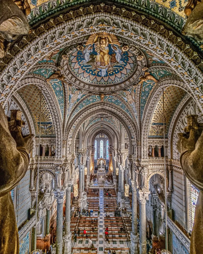 Basilica of Notre Dame of Fourvière
Lyon, France 🇫🇷