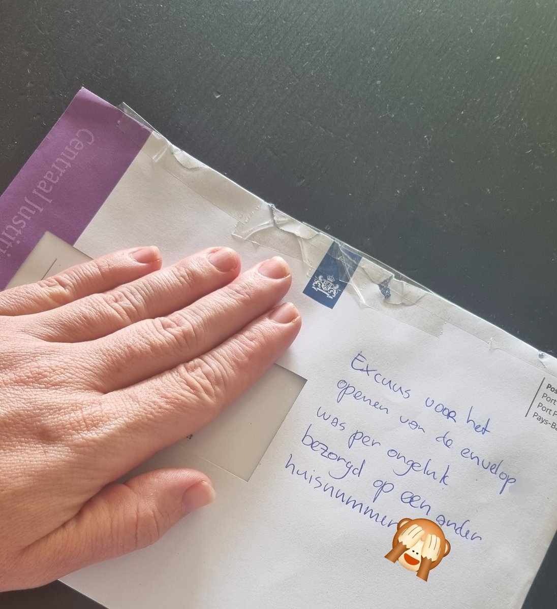 Soms valt het mee. Ik was al een bezwaar aan het opstellen dat ik op 5 mei niet fout geparkeerd had. En dat ook niet de eigenaar ben van het genoemde voertuig...