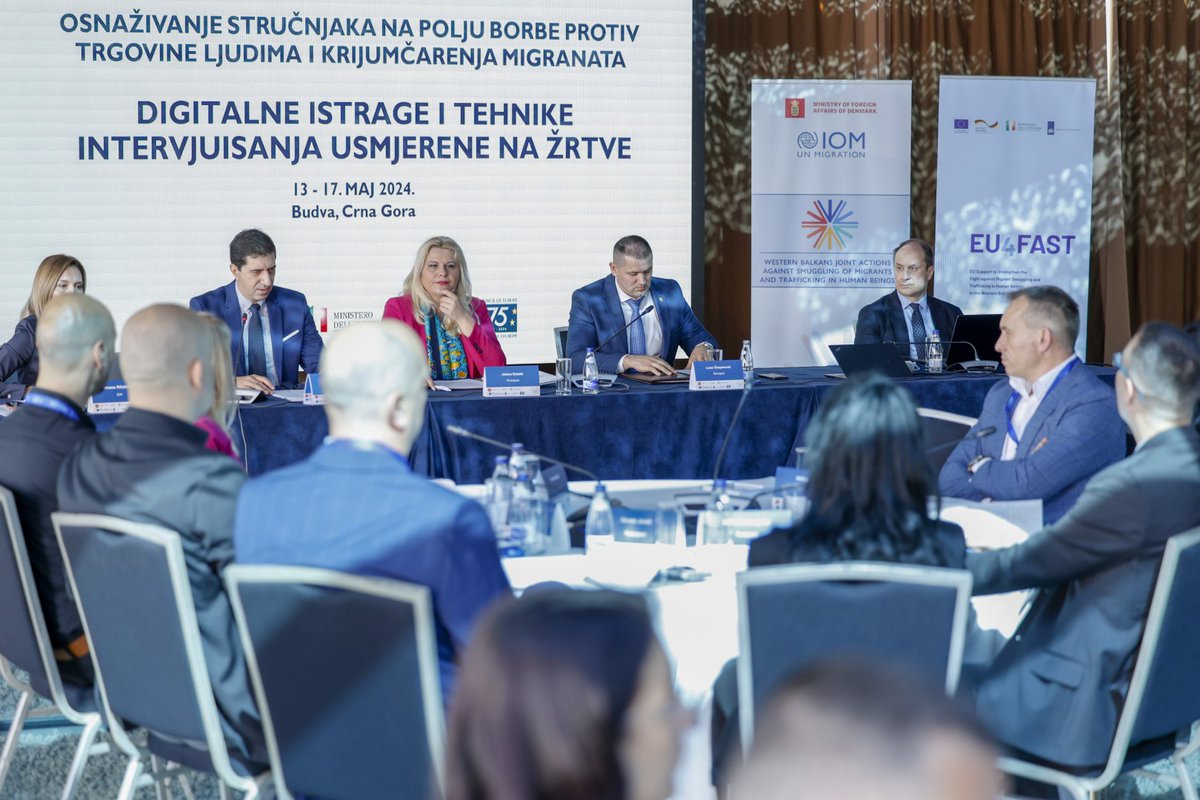 IOMWBalkans's tweet photo. 🔵Digital investigations and crypto tracing
🔵Victim-centered interviewing techniques
Together, we are ramping up efforts through innovative approaches, adapting the response to ever evolving modus operandi and digital crime and focusing on labor exploitation.
#WBJAST #EU4FAST https://t.co/wGH1Vg5pOz