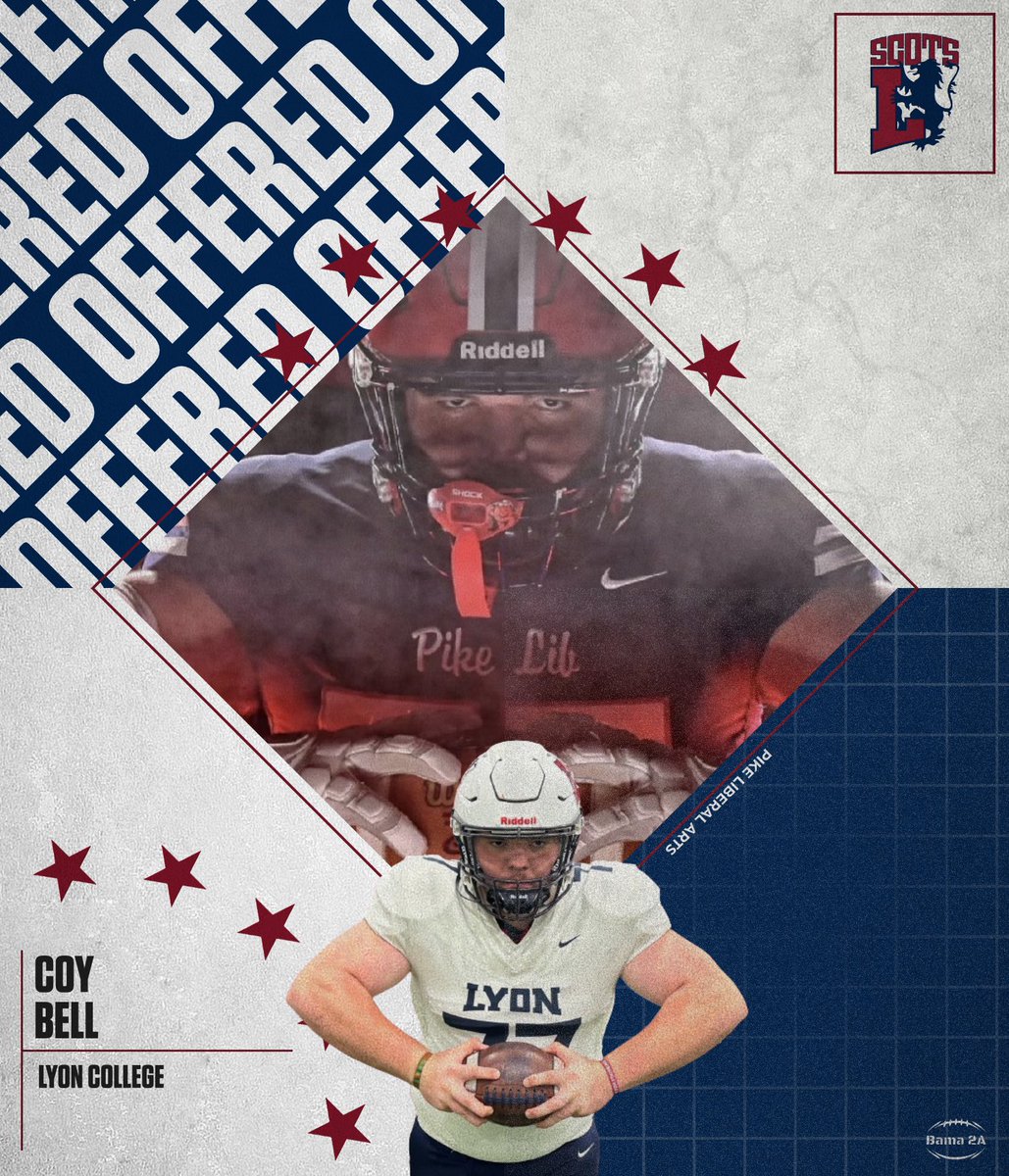 Congratulations to @Coy_Bell77❗️ He was offered by @_Lyon_Football❗️