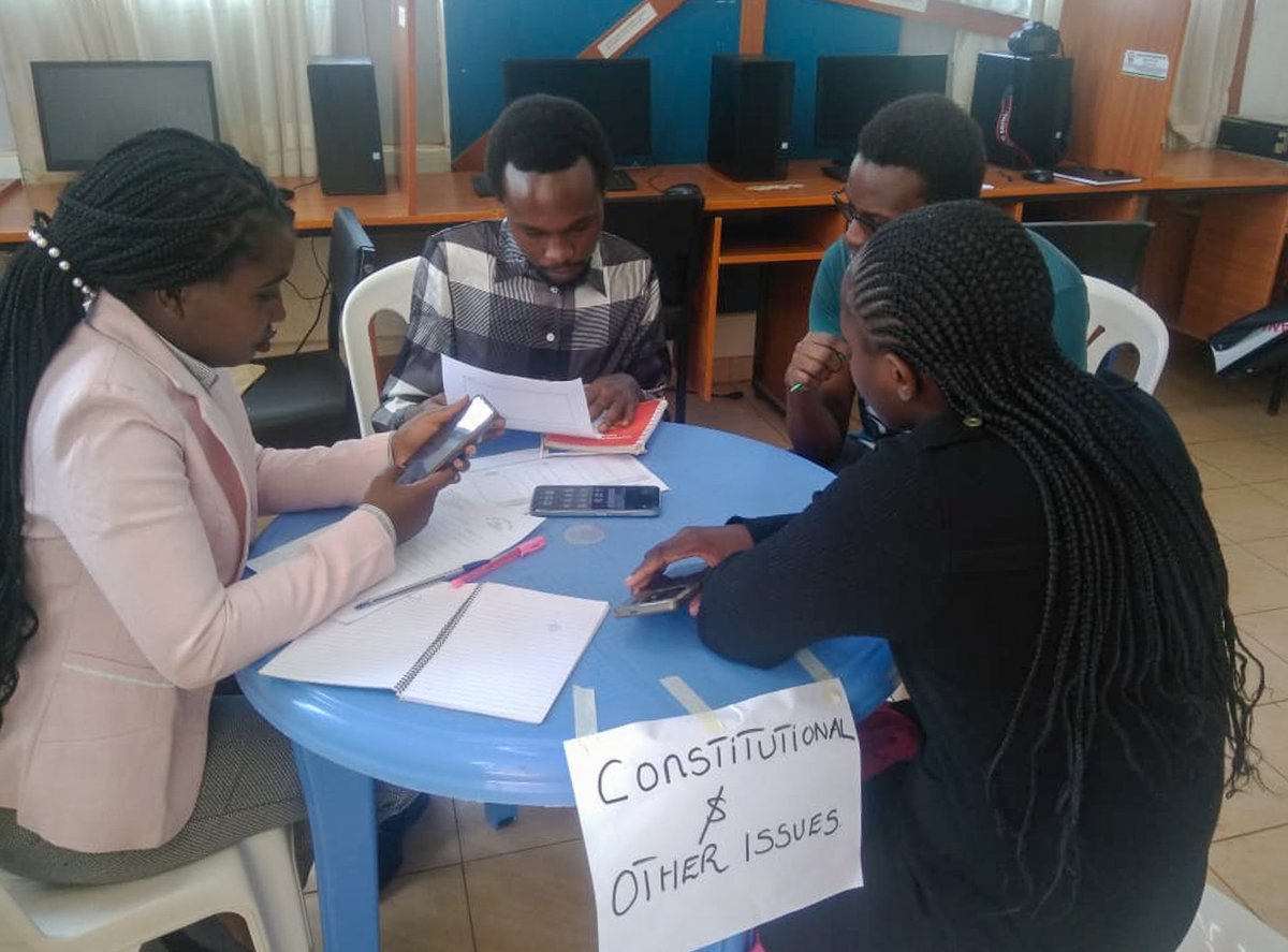 We all aspire to a society free from gender-based violence. Join us in the fight to make this a reality. What can you do? Register your case with paralegals and advocates stationed in different parts of Nairobi during the week-long, free legal-aid campaign by KHRC and @UhaiWetu.…