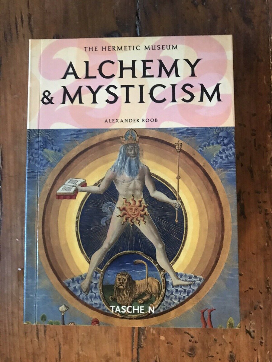 Alchemy & Mysticism by Alexander Roob is a massive compilation of alchemical art and symbolism. Its jammed packed with tons of occult artworks and brief descriptions with explanatory text sprinkled about. Perfect for any collector of occult literature: amazon.com/Alchemy-Mystic… #ad