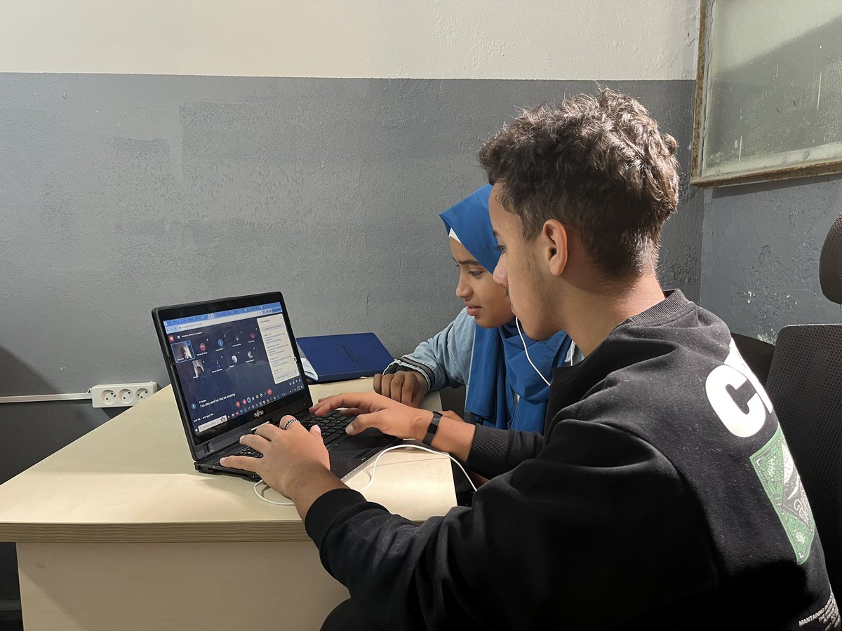 12 students from our highest group started receiving coding lessons through Zoom, with our amazing volunteer Emily, who has been to Alsama before. The program will be running from the end of April to the end of June, focusing on Python and the fundamentals of website development.