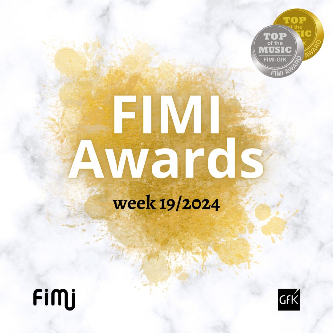 #MusicLovers, sono arrivati i nuovi #FIMIAwards! 💿📀

Le certificazioni della week 19/2024 sono online su fimi.it e sull'app FIMI scaricabile gratuitamente qui:  bit.ly/3vShRMd 📲