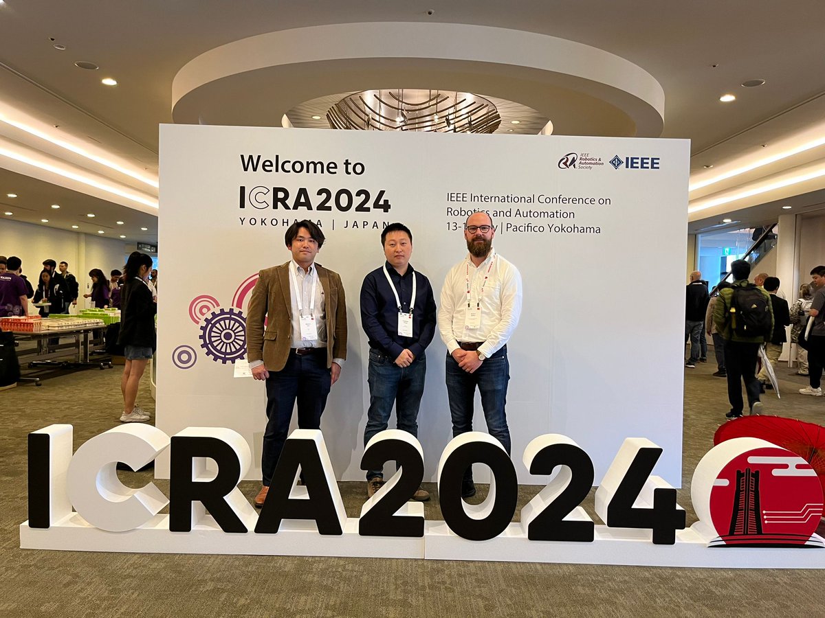 ICRA2024, the 2024 @ieee_ras_icra International Conference on Robotics & Automation - the largest and most prestigious event of the year in the robotics and automation calendar- starts today in Yokohama, Japan... UKAEA & @OfficialUoM will hold a workshop on Fri 17 May 🙌