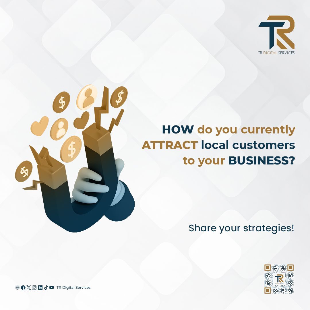 🔎Looking to attract more local customers?

💭We all know the power of a strong local following!

🛎Share your local customer attraction secrets and let's get this conversation buzzing!

#localbusiness #customerlove #growyourbusiness #marketingtips #growlocal