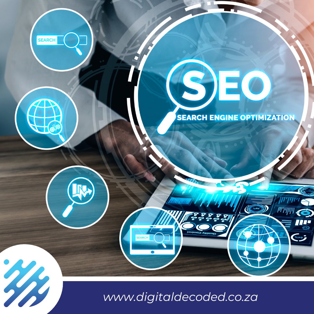 digital_decoded's tweet photo. SEO, or search engine optimization, is the process of improving the visibility of your website in search engine results pages (SERPs). When your website ranks higher in SERPs, it means that more people will be able to find it, which can lead to more traffic, leads, and sales. https://t.co/pnM7lYNW44
