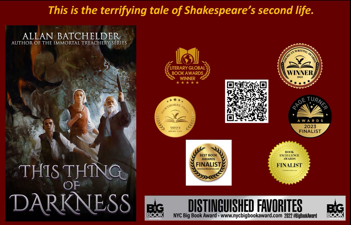 #Shakespeare #horror #historicalfiction #awardwinning #summerreads #books #readers #authors #amwriting
