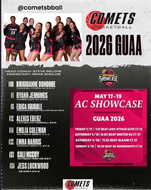 Emilia Coleman (@emiliacoleman_) on Twitter photo Looking forward to this weekend in AC with my teammates!! <a href="/CometsBallers/">Comets Basketball</a> <a href="/gma_basketball/">Gwynedd Mercy Academy High School Girls Basketball</a> Looking forward to this weekend in AC with my teammates!! <a href="/CometsBallers/">Comets Basketball</a> <a href="/gma_basketball/">Gwynedd Mercy Academy High School Girls Basketball</a>