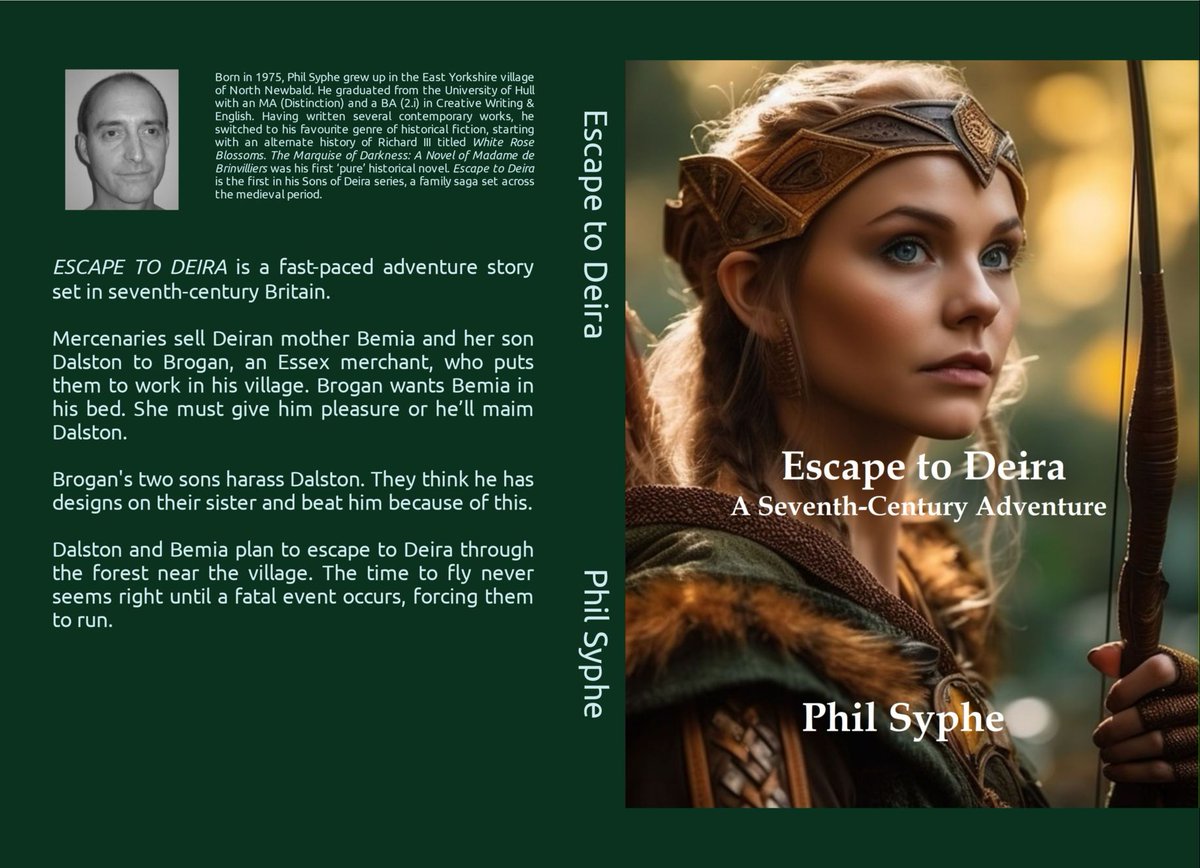 It one year ago today since my Anglo-Saxon novel 'Escape to Deira' was published. It’s my eighth book, sixth novel, & third historical novel.

#historicalficton #history #historicalnovel #novel #writing #reading #readingcommunity #writingcommunity #anglosaxon #fiction #books