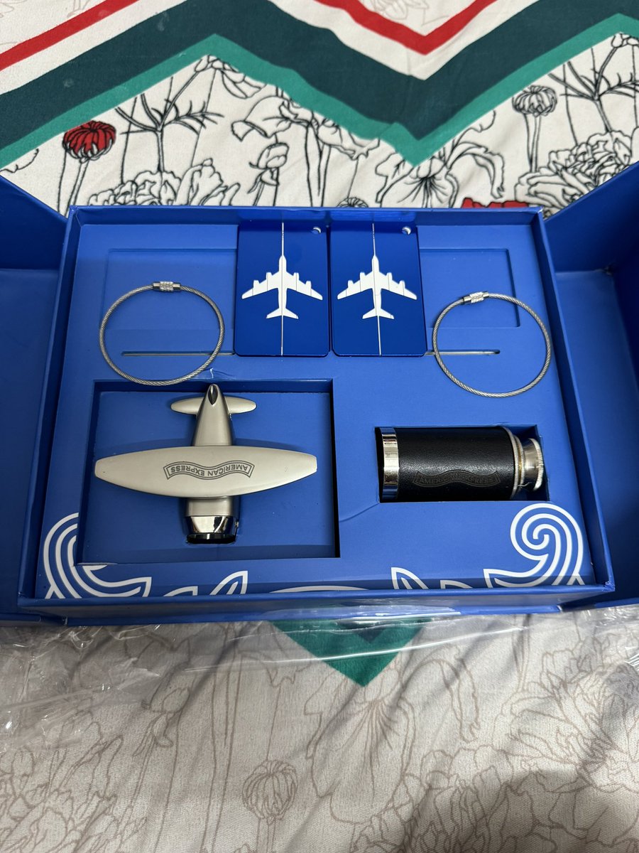 Received Amex explorer kit today…Thank you @AmexIndia…my daughter liked the Aviator’s Plane most