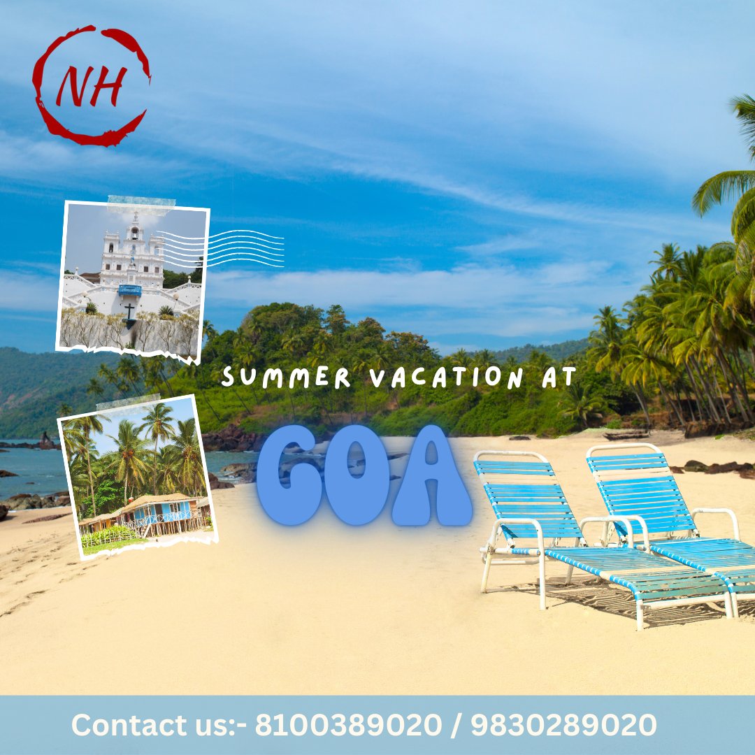 Goa, India's beach paradise 🏖️, is a vibrant blend of sun, sand, and sea. Famous for its pristine beaches, rich Portuguese heritage, and lively nightlife, Goa offers a unique cultural experience.  #GoaVibes #BeachLife #ExploreGoa 🌴🌊🌞