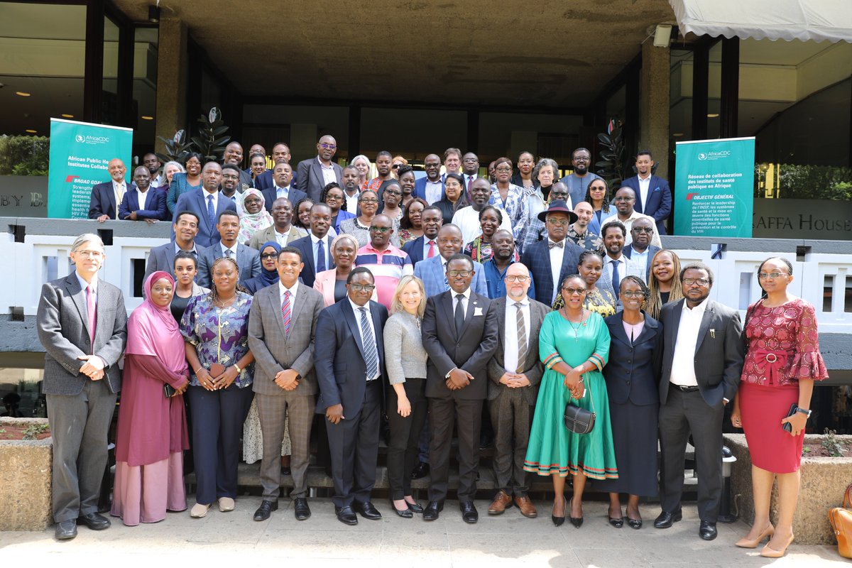 The African Public Health Institutes Collaborative #APHIC initiative, a joint initiative of the @AfricaCDC, the @PEPFAR, and the US-CDC will strengthen #NPHI leadership, health systems, and execution of essential public health functions by supporting established NPHIs as they