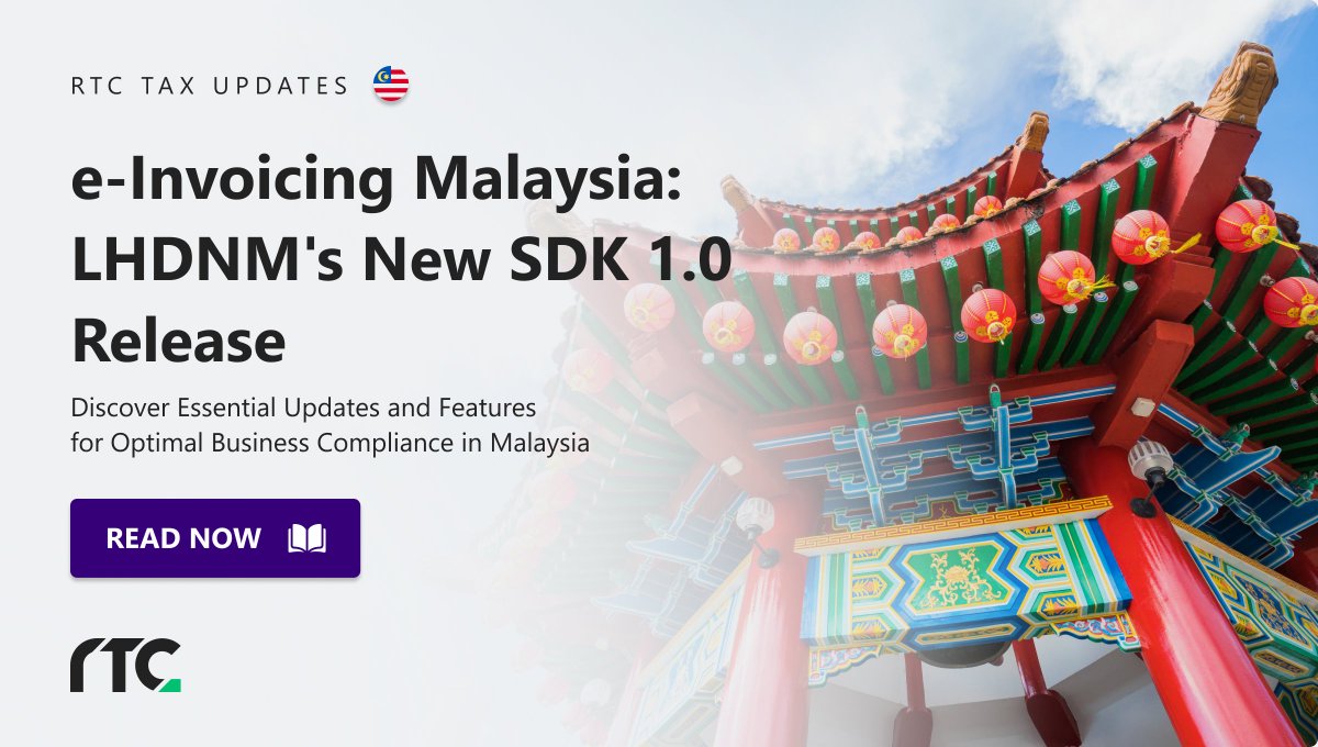 RTC_Suite's tweet image. 🇲🇾 Exciting news for Malaysian businesses! LHDNM released SDK 1.0 with updates for digital compliance. Stay efficient with these enhancements! 

✅Follow Us on LinkedIn for details: linkedin.com/company/rtcsui… 

#LHDNM #SDKUpdate #DigitalCompliance 📝