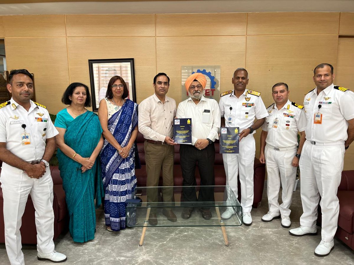 #NCVET grants recognition as an Awarding Body(Dual) to Directorate of Special Operations and Diving (DSOD), Indian Navy, through signing an agreement on 10th May 2024. With this recognition, DSOD will be eligible to award,assess & certify learners. #IndianNavy |