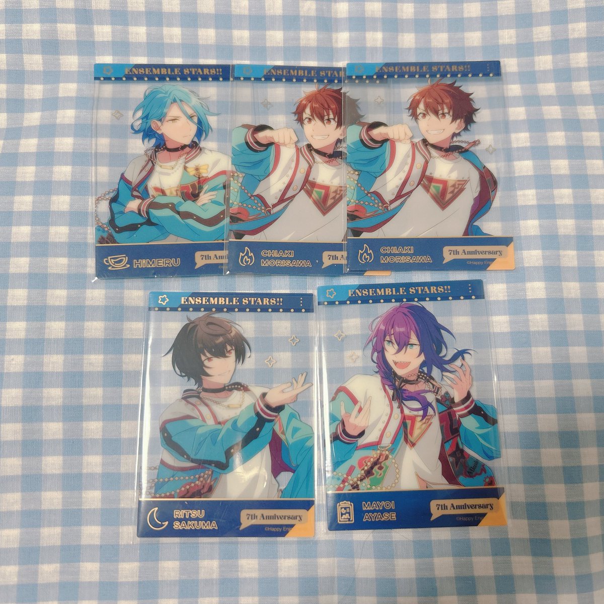 【交換/譲渡】あんスタ 中国 7周年 クリアカード

【譲】HiMERU、千秋、凛月、マヨイ

【求】ニキ または 330円+送料

譲渡の場合は纏めて優先致します。
宜しくお願い致します。