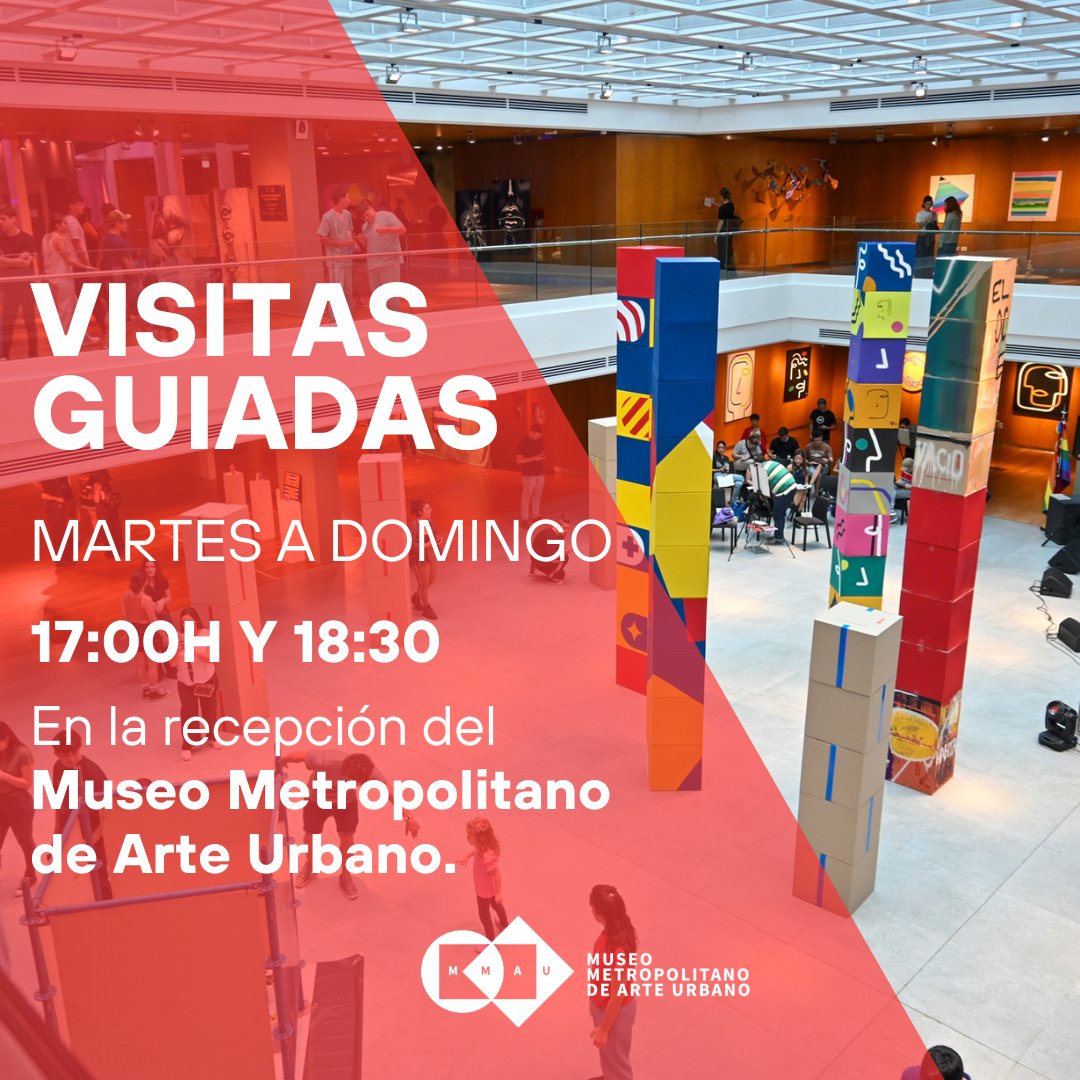 ¡Buen inicio de semana!🙌🌈
¡En el siguiente post te dejamos las fechas y horarios para recorrer el #MuseoMAU con visita guiada! 🌸

¡Agenda y organizá tu visita! La entrada es libre y gratuita!

#Arte #Museo #VisitaGuiada #Córdoba #ArteUrbano