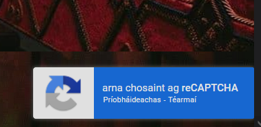coistenabhfocal's tweet photo. Tá reCaptcha Gaelaithe is cosúil
Is féidir linn a bheith ag súil le tuilleadh #Rothar le haithint https://t.co/Dc1bFut0sF