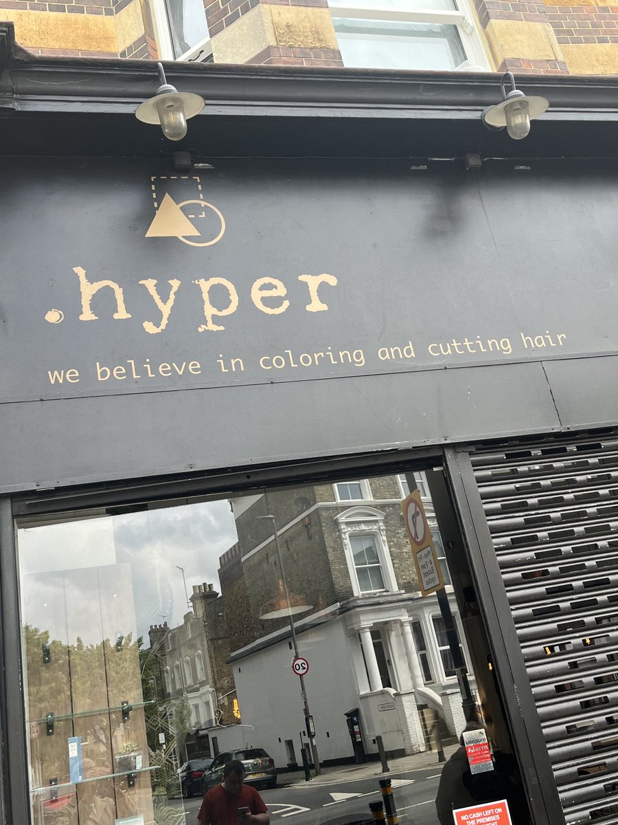 Not a bad ambition for a hairdressers.