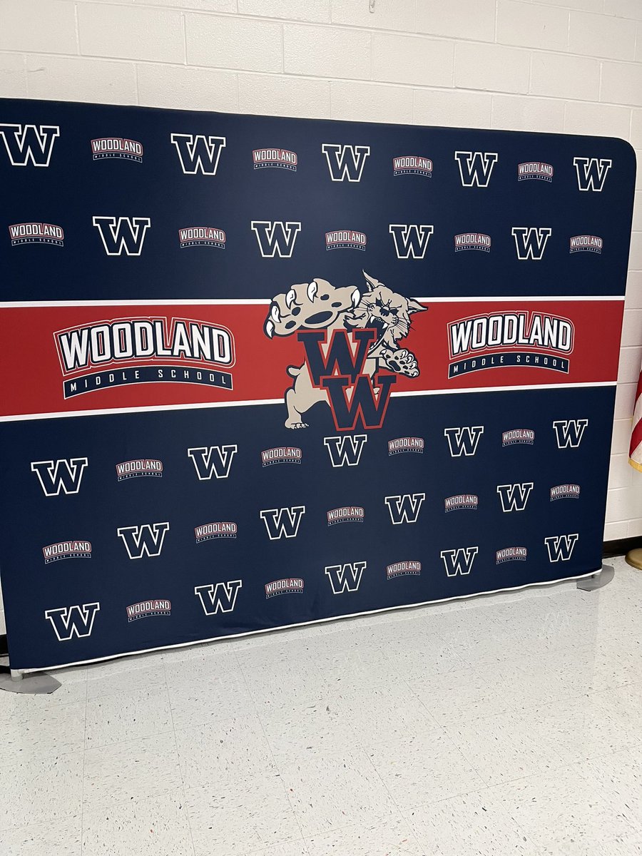 Great time this morning talking hoops at @WoodlandMiddle looking forward to the future! @WHSCartersville @WHS_CATS_BBALL @woodlandsports