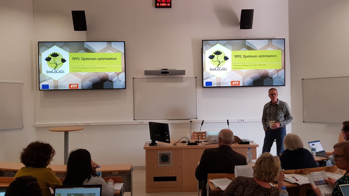 The afternoon session gets going with Heiko Rischer <a href="/VTTFinland/">VTT</a> bringing us up to date with the latest progress from work package 2