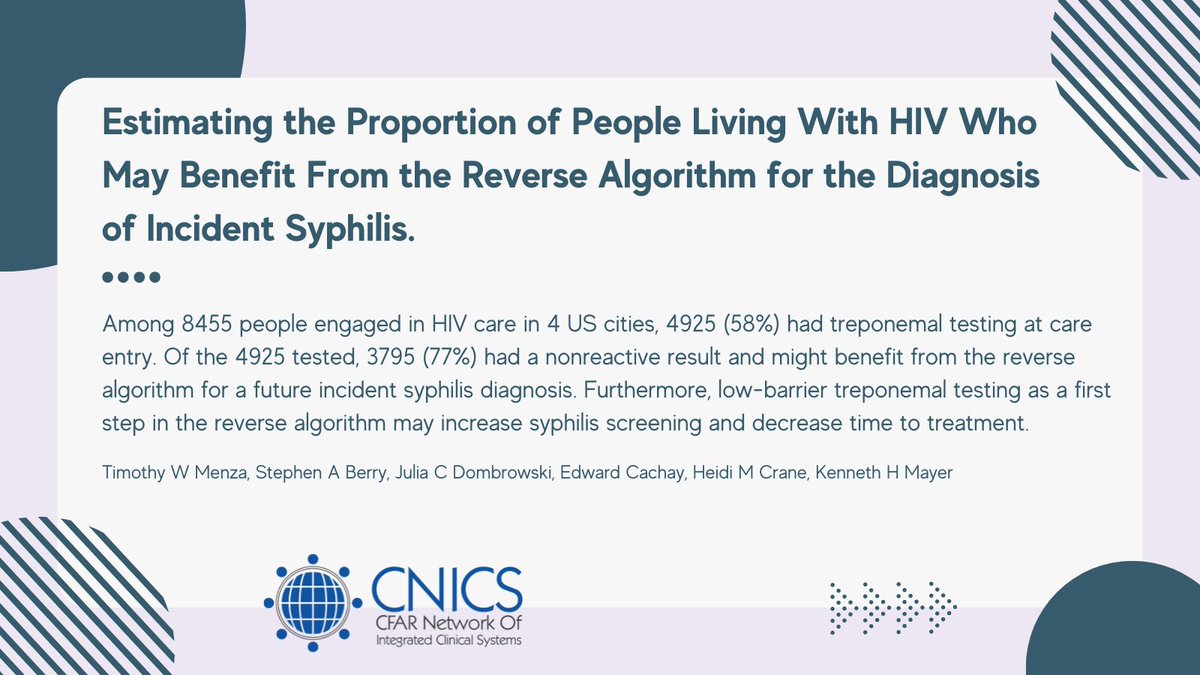 ‼️New CNICS Publication‼️ @CNICSNetwork Read More ➡️bit.ly/4dEp61y @seattlecfar @UCSD_HIV @HopkinsCFAR