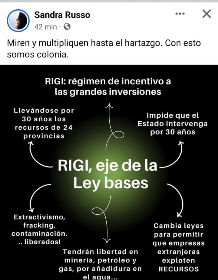 No debemos permitir ésto ‼️😡😤

#NoALaLeyBases 
#NoALasPrivatizaciones 
#NoAlDNU 
#ElPeorPresidenteDeLaHistoria 
#ElPeorGobiernoDeLaHistoria 
#FueraMilei