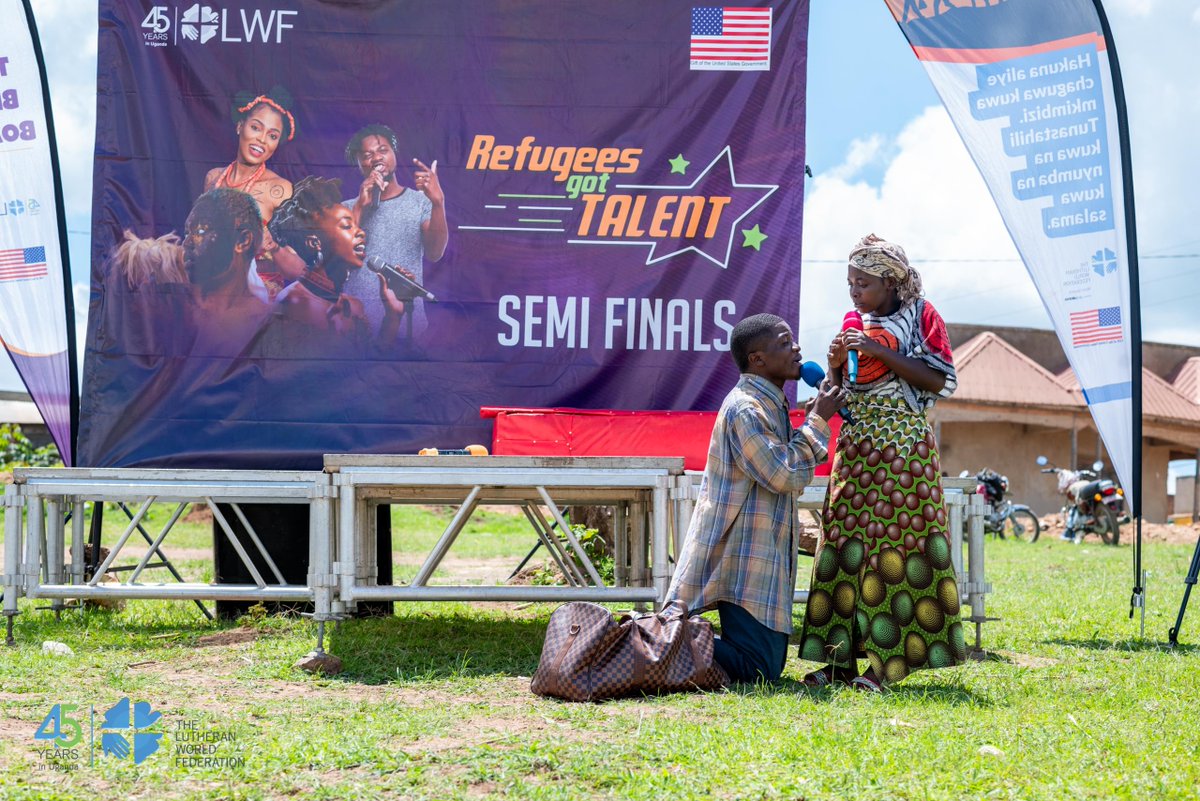 #RefugeesGotTalent semi-finals highlights. 📍Rwamwanja! #RGT2024 🎤📷 #LWFAt45 @OPMUganda @usmissionuganda @StatePRM @UNHCRuganda @nextprodug