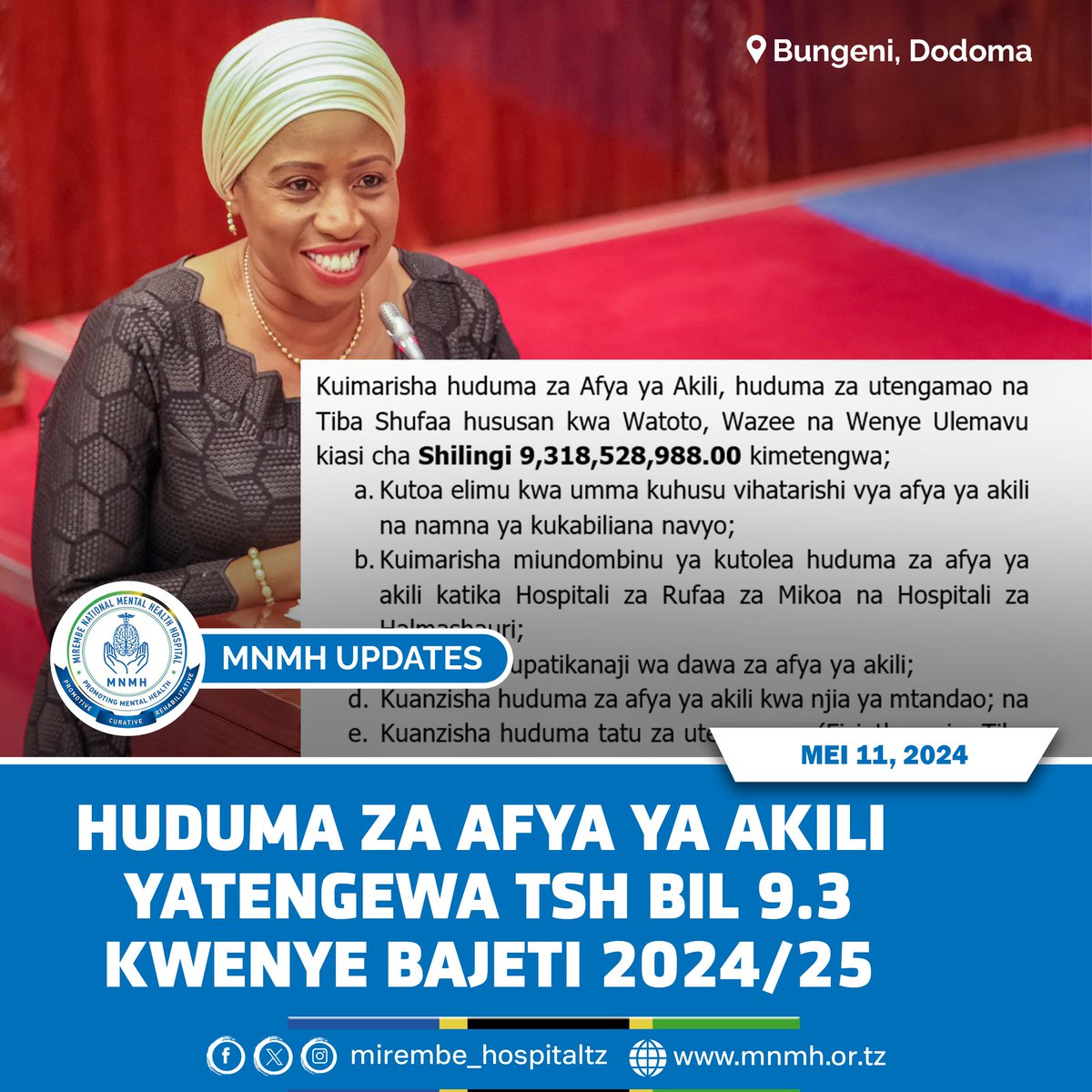 #BajetiAfya2024 @ummymwalimu @wizara_afyatz