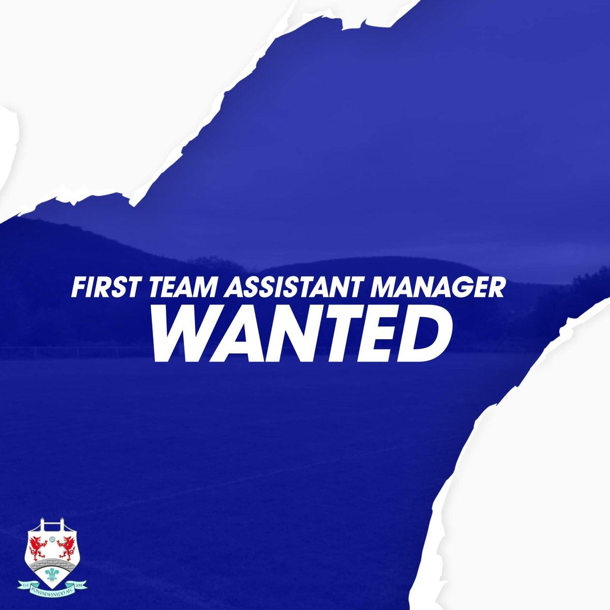 PontnewynyddAFC's tweet photo. @PontnewynyddAFC  is currently taking applications for both First Team and Reserves Assistant Manager positions.

First Team Assistant Manager Application Form - https://t.co/FdzBDPvbYR

Reserve Team Assistant Manager Application Form - https://t.co/Lf6UVBsDkg

#pontdragons https://t.co/nHlkP21elv