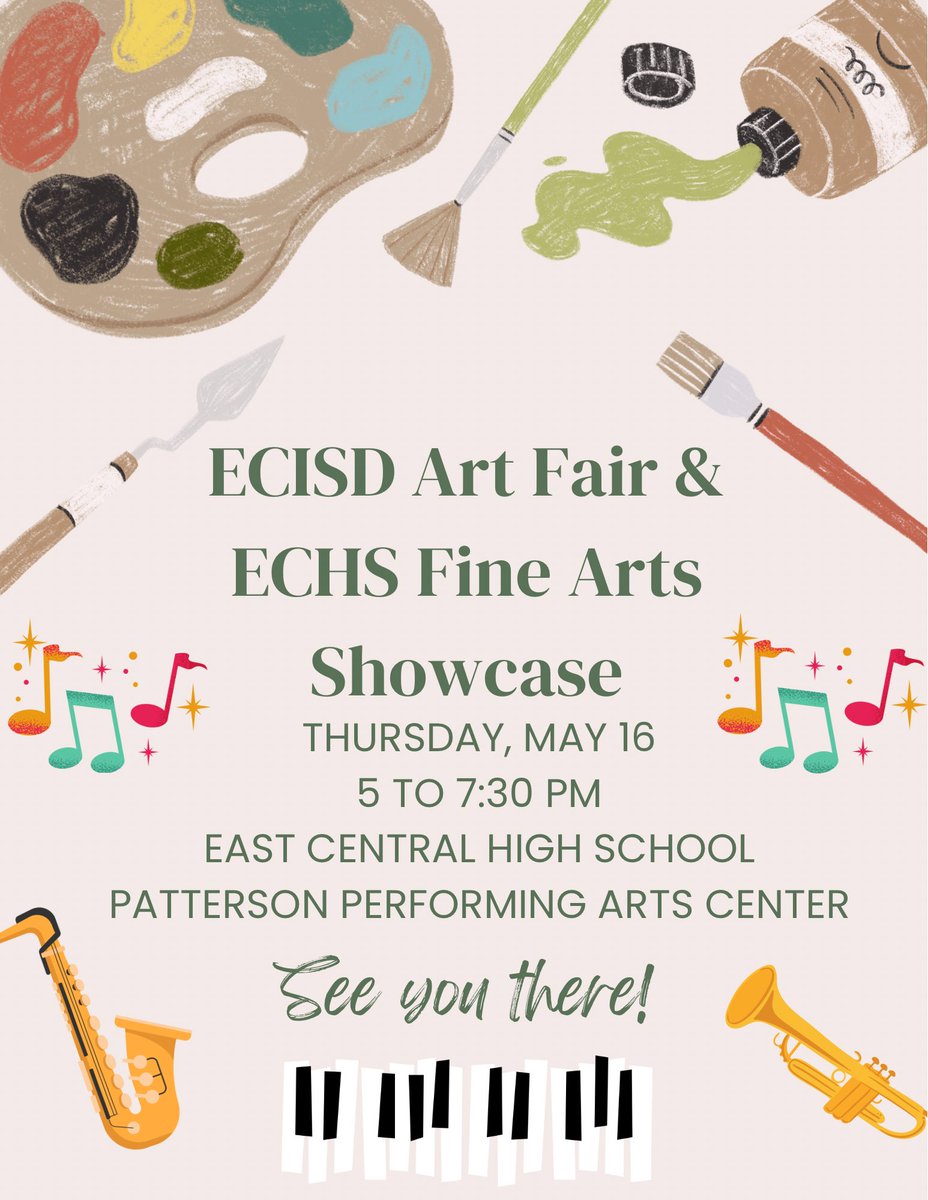 Come check us out this Thursday!#ecproud @ECHShornets @ECISDtweets