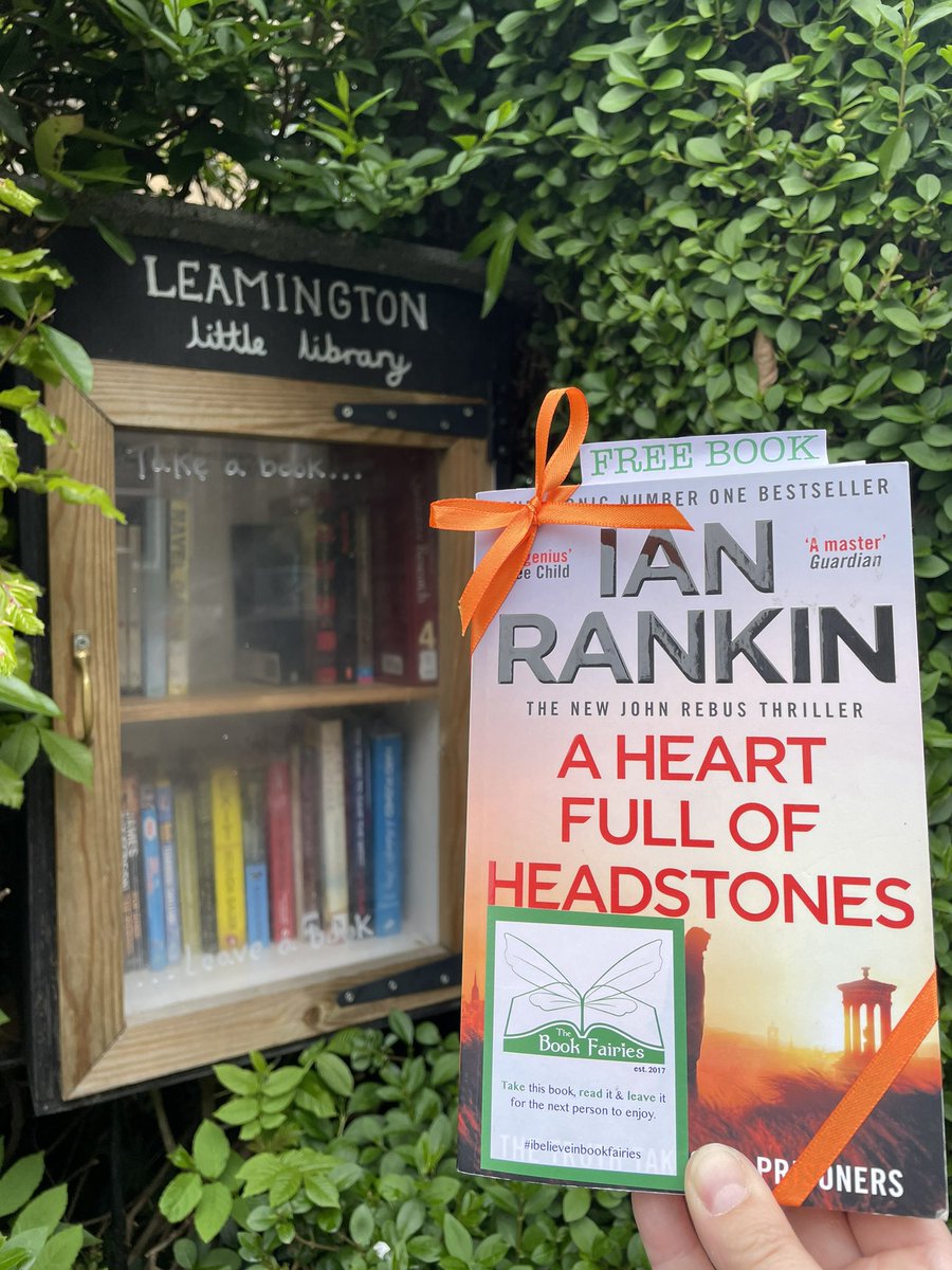 This week the #EdinburghBookfairies are celebrating Little Free Library Week by sharing books by #Edinburgh authors in some of the little libraries around the city. Today we visited Leamington Little Library in #Bruntsfield. #Ibelieveinbookfairies #LFLweek