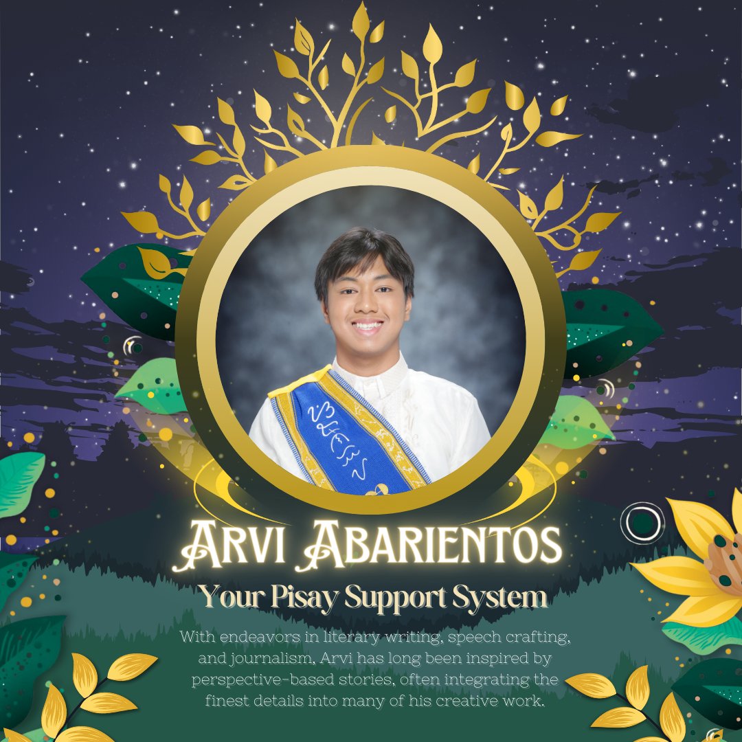 SERANAIYA2024's tweet photo. Are you free this Wednesday? Is it that sweet? I guess so~ 🎶

Tune in for a talk from Kuya Jake Sadorra, Ate Charie Ponce, Kuya Sean Remorin, and Kuya Arvi Abarientos, who will be sharing their experiences, as well as some invaluable tips and tricks from their Pisay Experience😎 https://t.co/GCfMgaQSgy